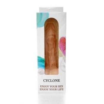 Dildo 12 wibracji pulsacji jądra cyberskóra 20 cm