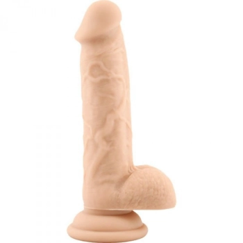 Gruby penis z mocną przyssawką sex dildo 18cm