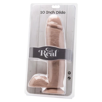 Dildo na przyssawce duży realistyczny penis 25cm