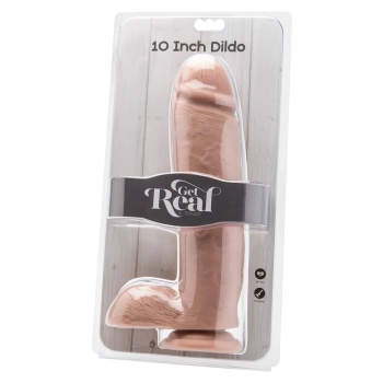 Dildo na przyssawce duży realistyczny penis 25cm