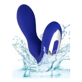 Plug/vibr-WIRELESS PLEASURE PROBE BLUE