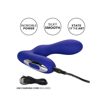 Plug/vibr-WIRELESS PLEASURE PROBE BLUE