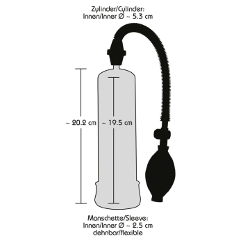 Powiększajaca pompka do penisa członka próżniowa