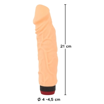 Wibrator duży penis realistyczny członek sex 21cm