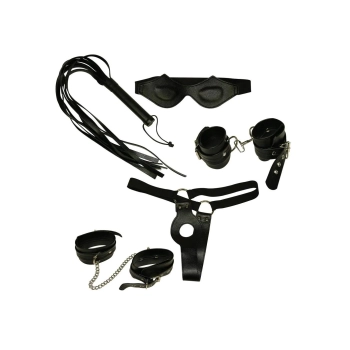 Zestaw-24904801001 BK Bondage Set-Opaska