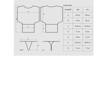 Sukienka przejrzysta stringi komplet obsessive s/m