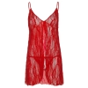 Bielizna-2 PCS BABYDOLL W G STRING RED OS