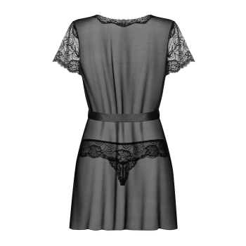Peniuar Obsessive Alluria ze stringami L/XL