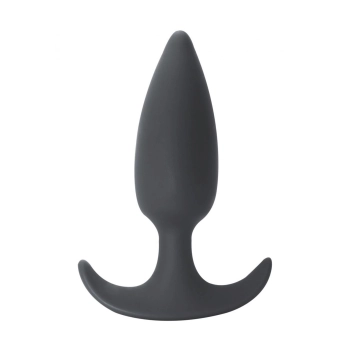 Plug-Anal plug with misplaced center of gravitySpice it up Delight Dark Grey