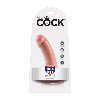 Dildo-cock 6 inch flesh