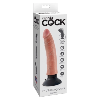 Wibrator-VIBRATING COCK FLESH 7 INCH