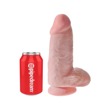 Gruby żylasty penis realistyczne dildo 23 cm