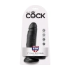 Dildo-cock 7 inch w/ balls black