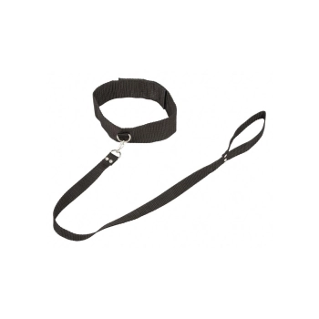 Wiązania-Bondage Collection Collar and Leash Plus Size