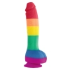 Dildo-COLOURS PRIDE EDITION 8 INCH DONG