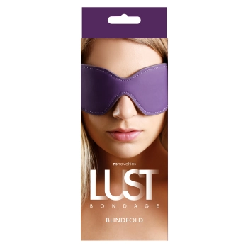 Wiązania-LUST BONDAGE BLINDFOLD PURPLE