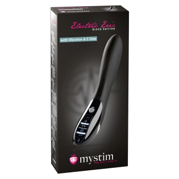 Stymulator-ELECTRIC ERIC ESTIM VIBRATOR BLACK