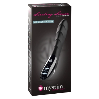 Stymulator-SIZZLING SIMON ESTIM VIBRATOR BLACK