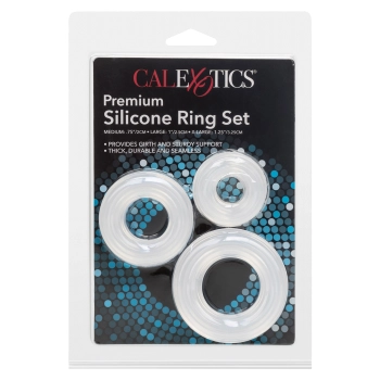 Pierścień-PREMIUM SILICONE RING SET