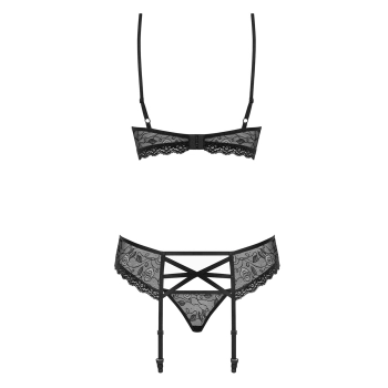 Komplet pas stringi sex biustonosz 818-seg-1 l/xl