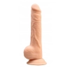 Dildo z przyssawką duże silikonowe naturalne 24cm