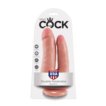 Dildo-cock double penetrator flesh