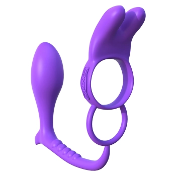 Plug/vibr-ASS GASM VIBRATING RABBIT PURPLE