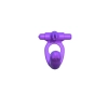 Proteza-SILICONE DOUBLE PENE RABBIT PURPLE