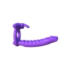 Proteza-SILICONE DOUBLE PENE RABBIT PURPLE