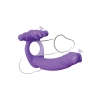 Proteza-SILICONE DOUBLE PENE RABBIT PURPLE