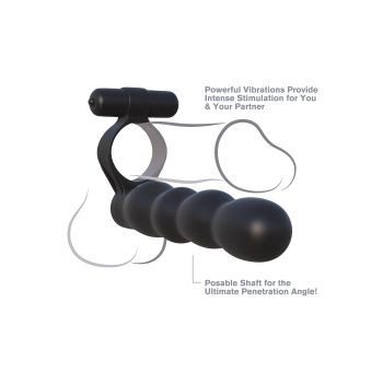 Proteza-PARTNER DOUBLE PENETRATOR BLACK