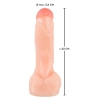 Solidne dildo duże grube naturalny penis sex 23cm