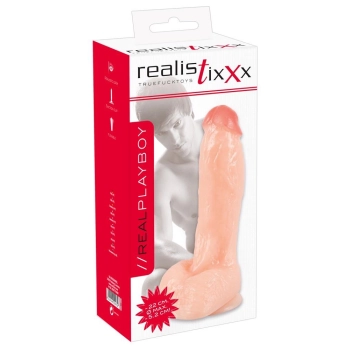 Solidne dildo duże grube naturalny penis sex 23cm