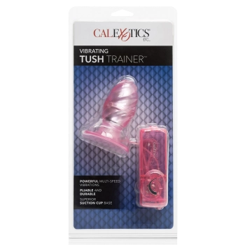 Plug/vibr-TUSH TRAINER VIBRATING PINK