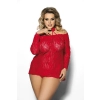 Alecto red chemise L+ ( czerwona halka )