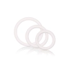 Pierścień-RUBBER RING WHITE SET 3PCS