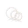 Pierścień-RUBBER RING WHITE SET 3PCS