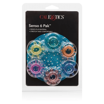 Pierścień-SENSO RINGS 6 PAK ASSORTI