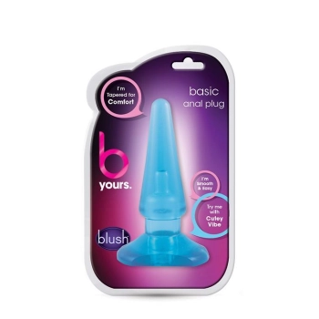 Plug-B YOURS BASIC ANAL PLUG BLUE