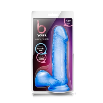 Dildo-b yours sweet n hard 2 blue