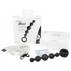 Kulki analne Joyballs Wave długie czarne silikonowe 29 cm