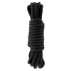 Wiązania-BONDAGE ROPE 5 METER BLACK