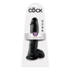 Dildo-cock 10 inch w/ balls black