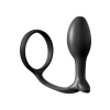 Plug-ASS GASM COCK RING BEGINNERS BLACK