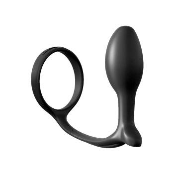 Plug-ASS GASM COCK RING BEGINNERS BLACK