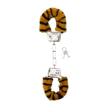 Furry Handcuffs - Tiger