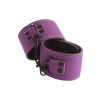 Kajdanki-LUST BONDAGE ANKLE CUFFS PURPLE