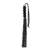 Pejcz-GP SILICONE FLOGGER WHIP BLACK