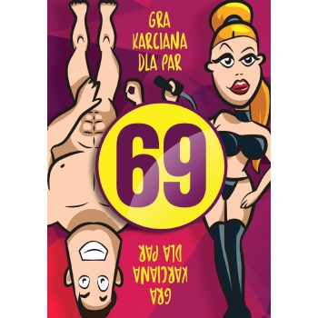 Erotyczna gra karciana Gry 69 dla par Grammi