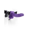 Strap-on z dildo żylastym przedłużenie penisa 18cm